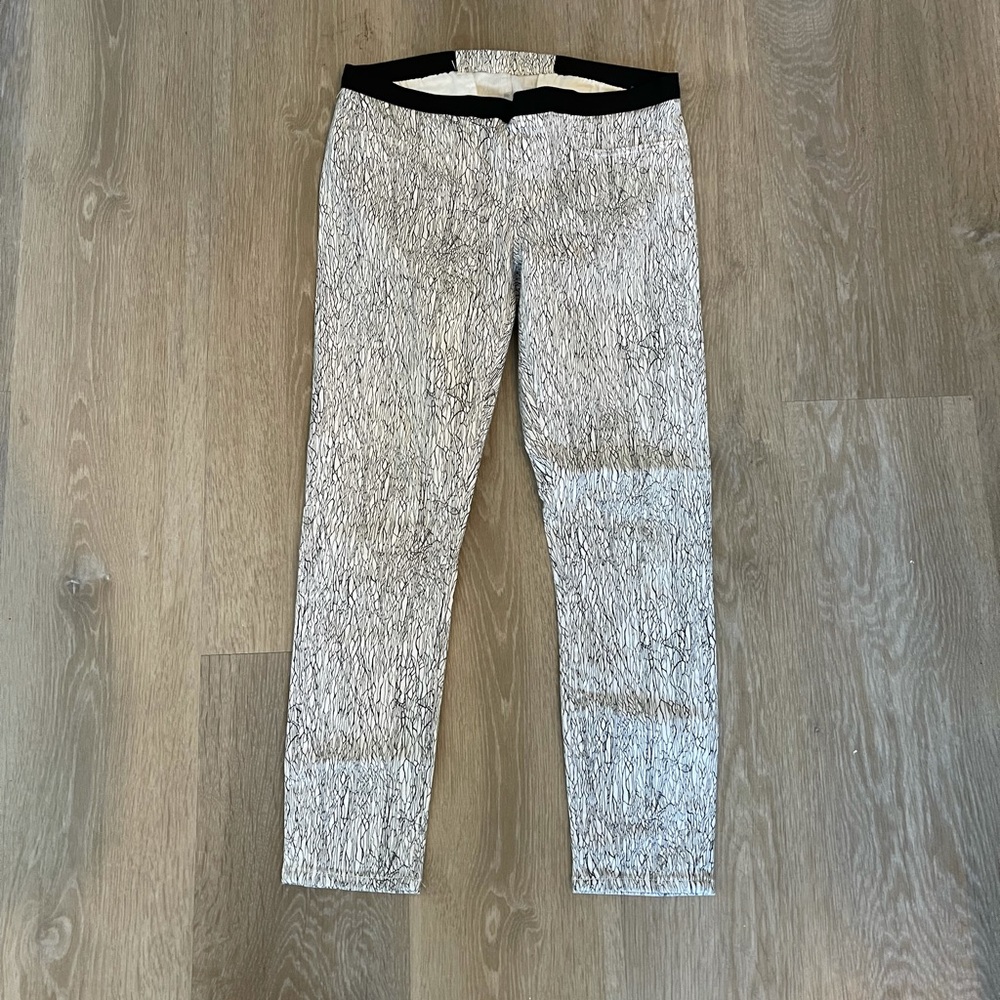 Helmut Lang women’s black and white leggings 27